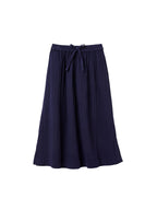 Jupe Longue - Bleu Fonce Uni 3 - Fille