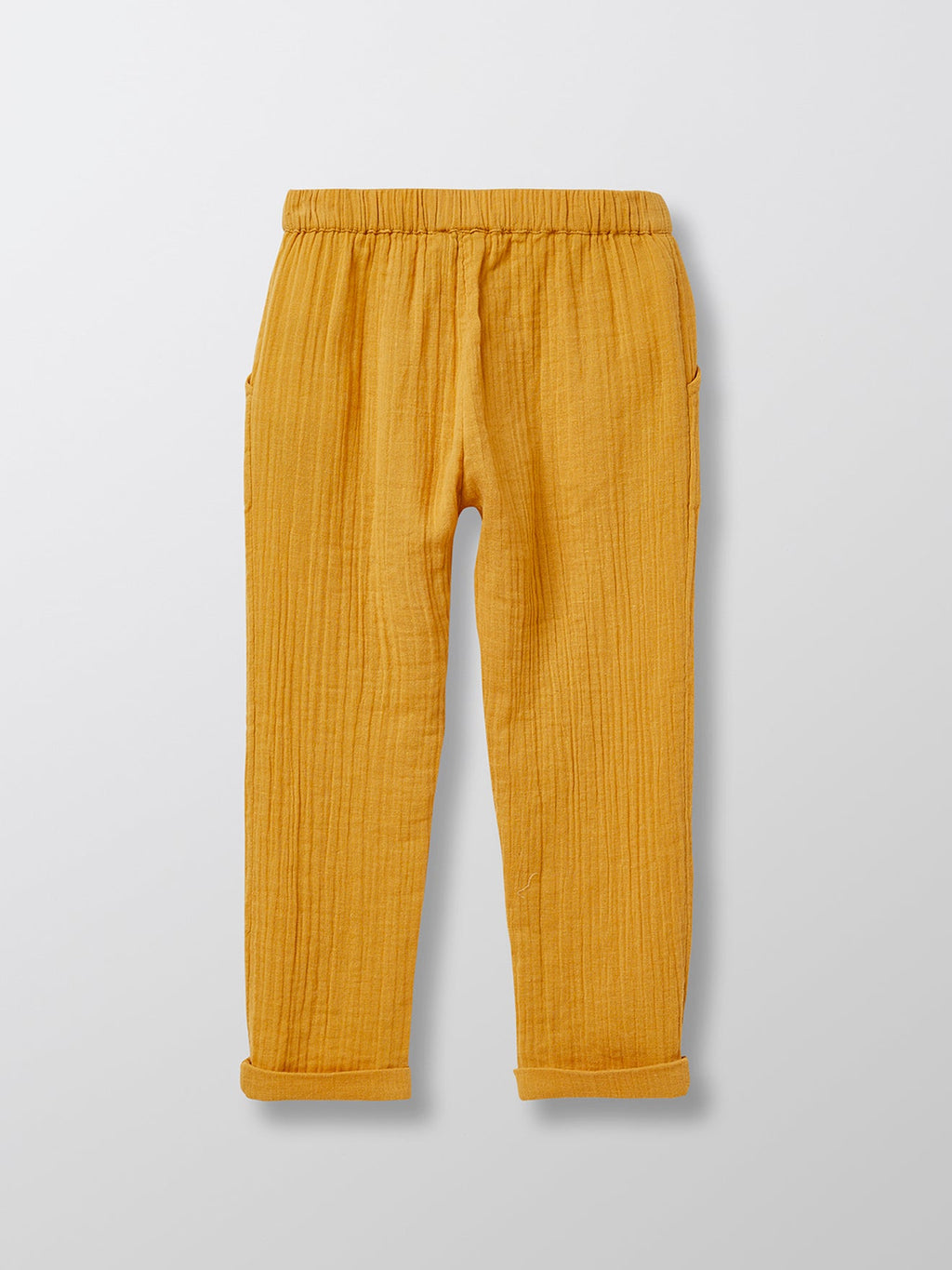 Pantalón Estamina - Amarillo Medio Grisáceo - Niña