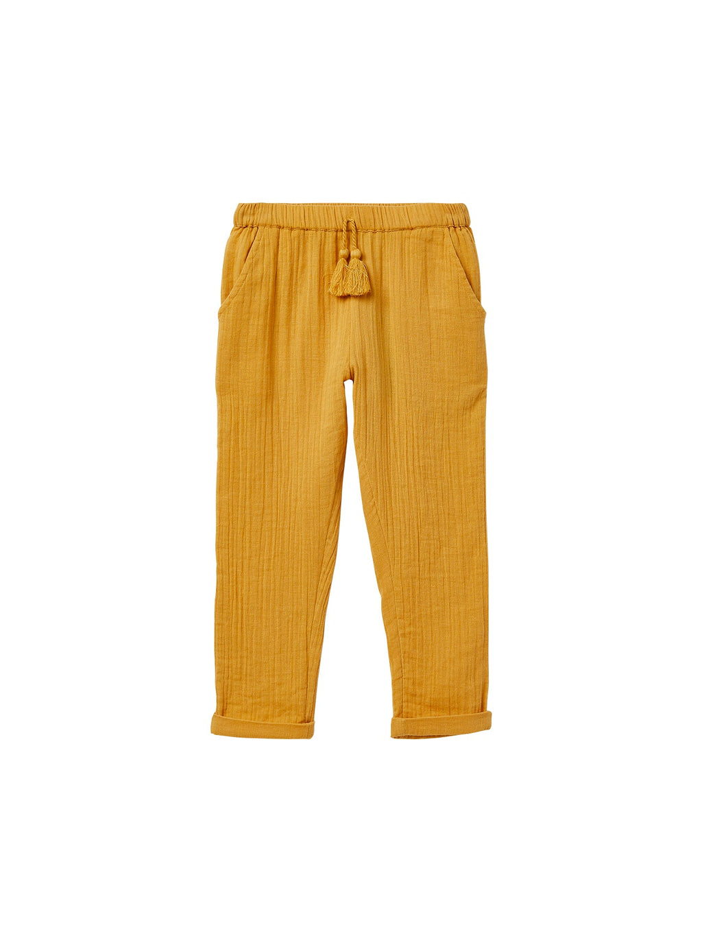 Pantalón Estamina - Amarillo Medio Grisáceo - Niña