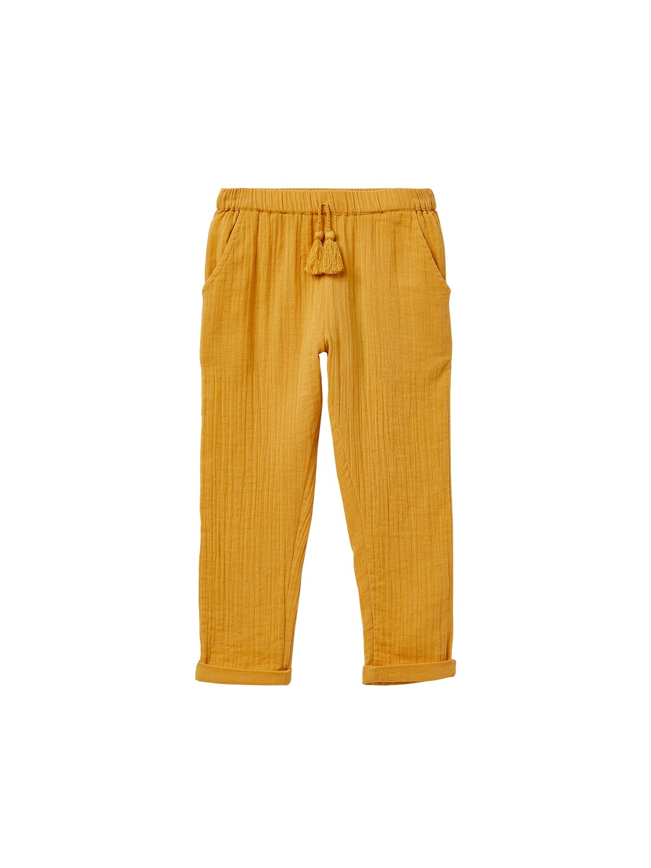 Pantalón Estamina - Amarillo Medio Grisáceo - Niña