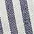 Cotton/Linen Shorts - Medium Blue Stripe - Girls