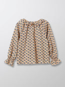 Blusa Jamini - Estampado Beige Claro - Niña