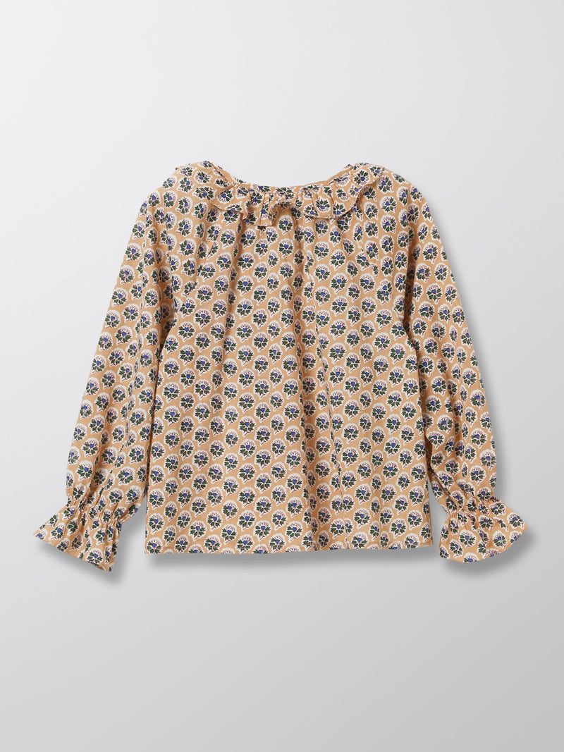 Blusa Jamini - Estampado Beige Claro - Niña