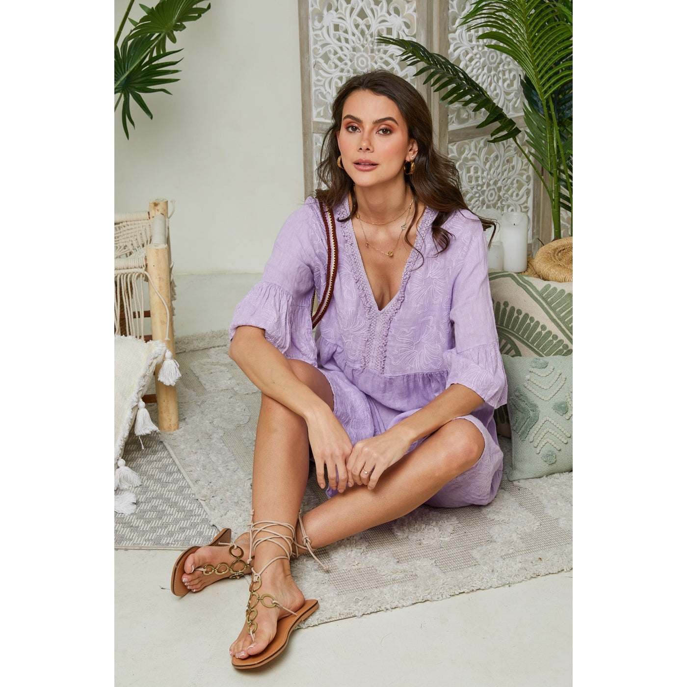 Robe - Lilas - Femme