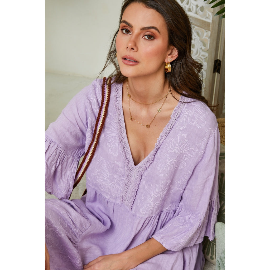 Robe - Lilas - Femme