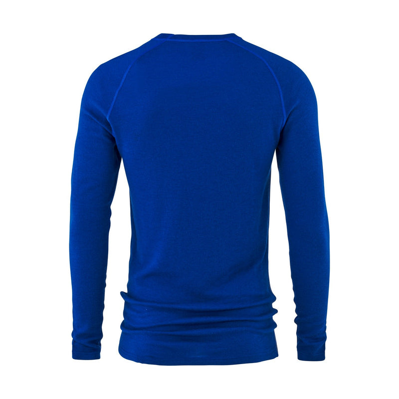 T-Shirt En Laine Mérinos Geo - Lapis - Homme