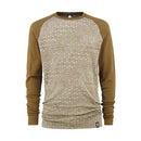 T-Shirt En Laine Mérinos Geo - Moss - Homme