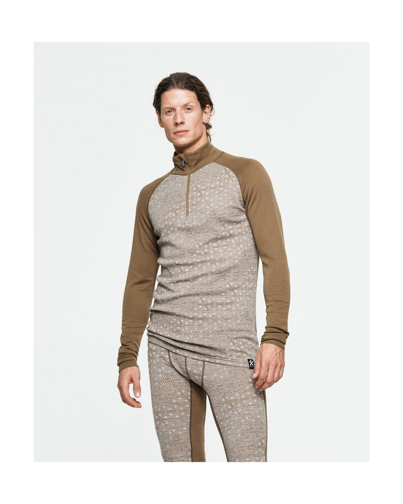 Geo Merino Wool Hz - Mousse - Homme