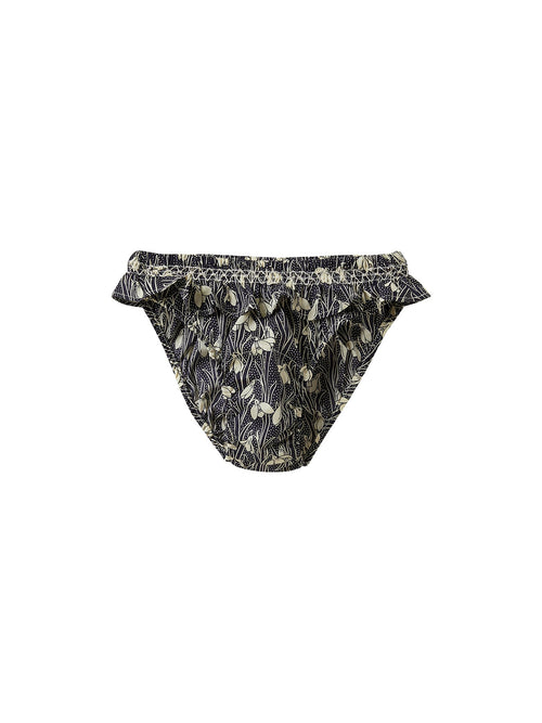 Culotte À Smock - Noir Imprime - Fille