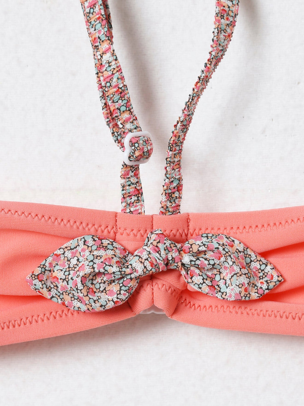 Maillot Deux Pièces Liberty - Rouge Moyen Imprime - Fille