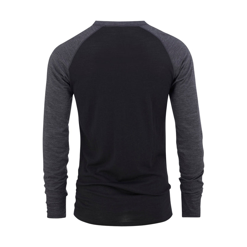 T-Shirt Rétro En Laine - Noir - Homme