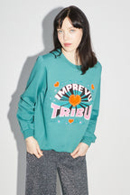 Le Sweatshirt Eddie Imprevu Tribu Green