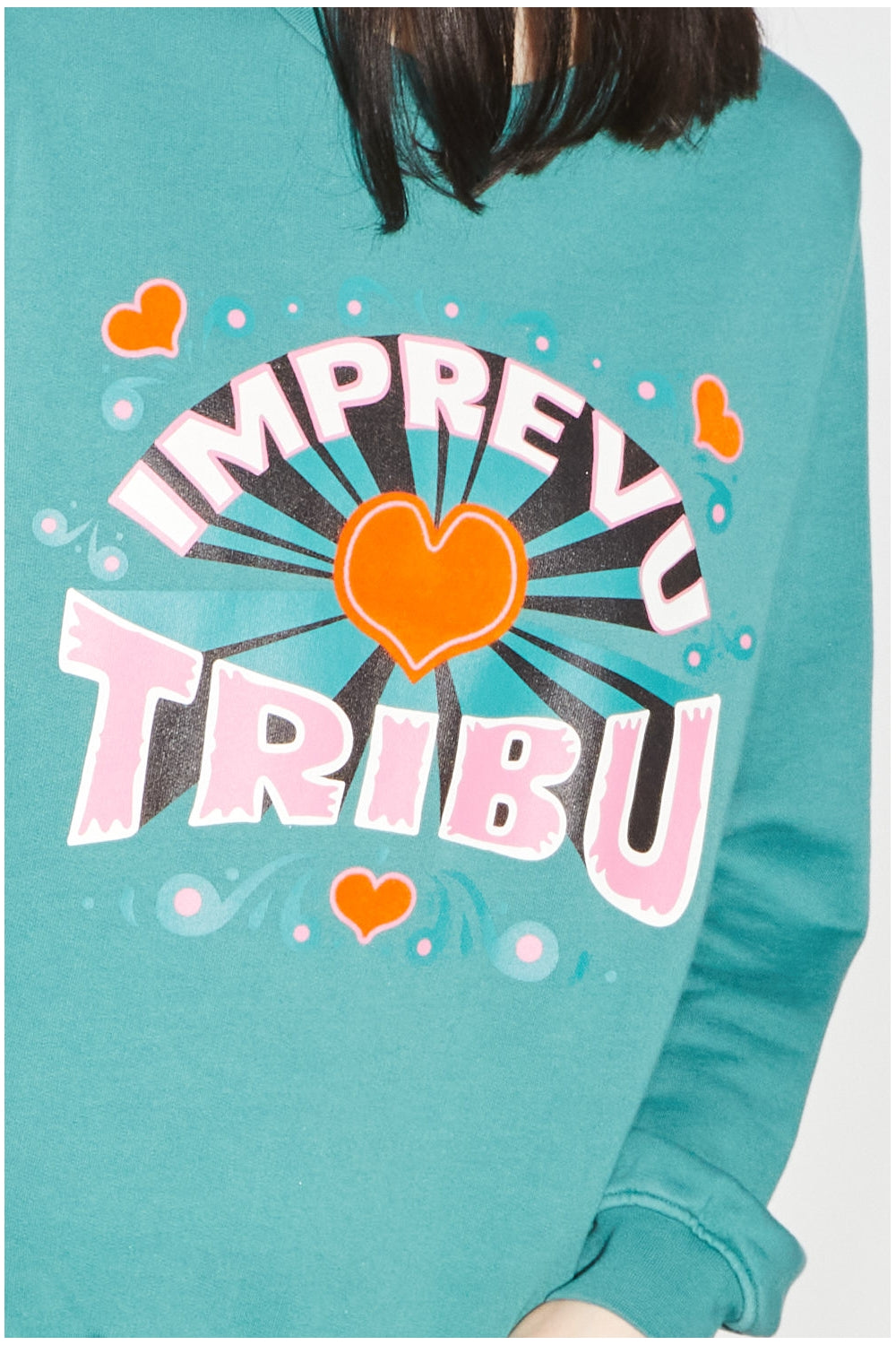 Le Sweatshirt Eddie Imprevu Tribu Green