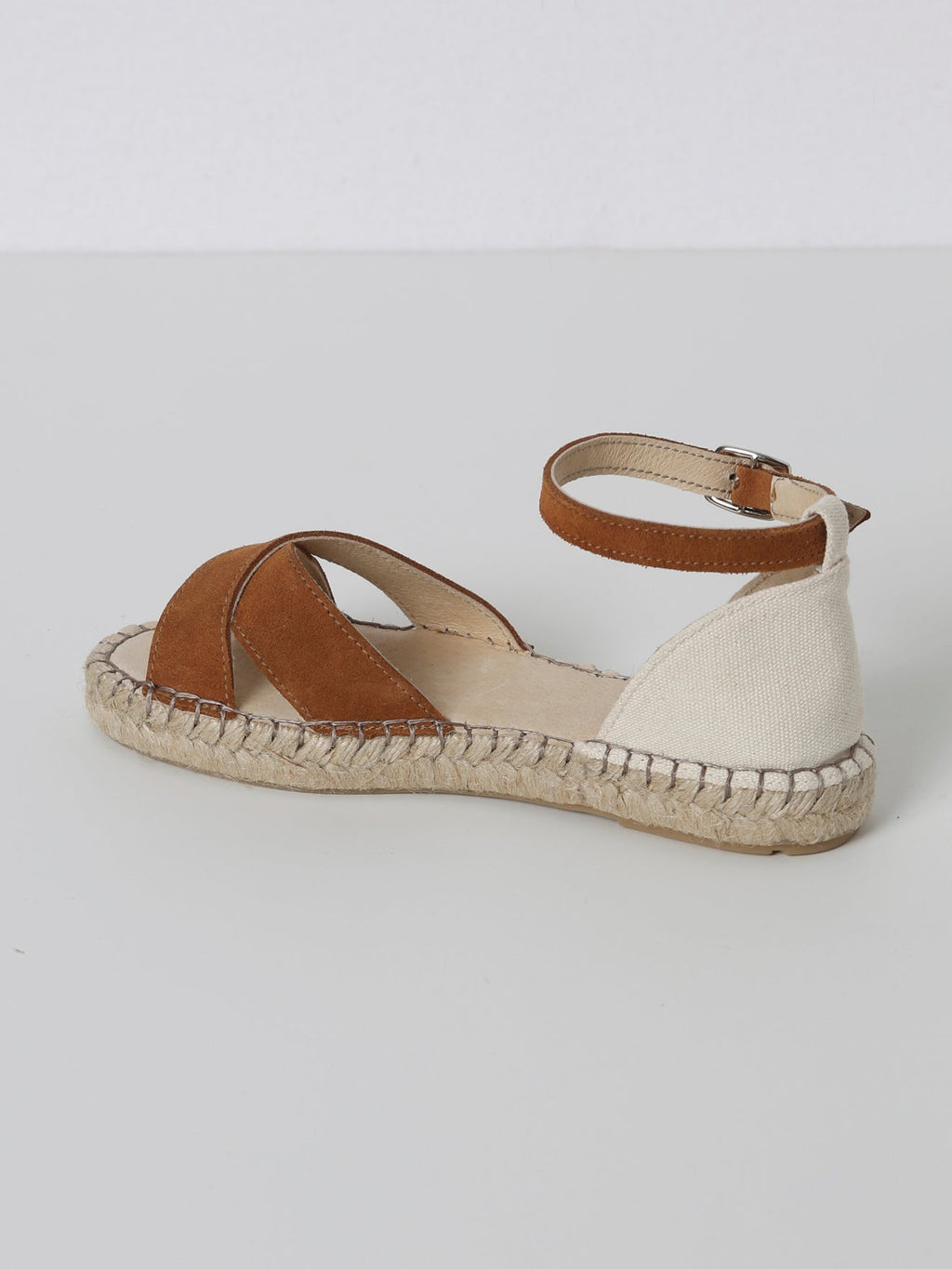 Espadrille - Plain Light Brown - Girls