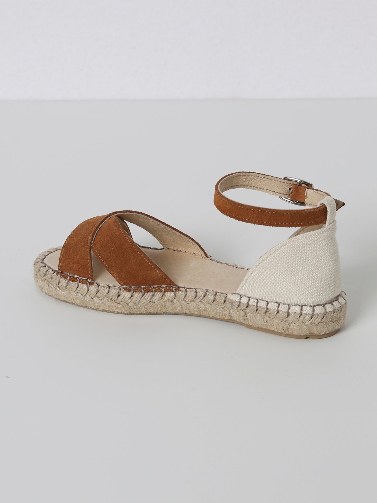 Espadrille - Plain Light Brown - Girls