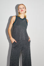 Le Top Marika En Tricot Léo Green
