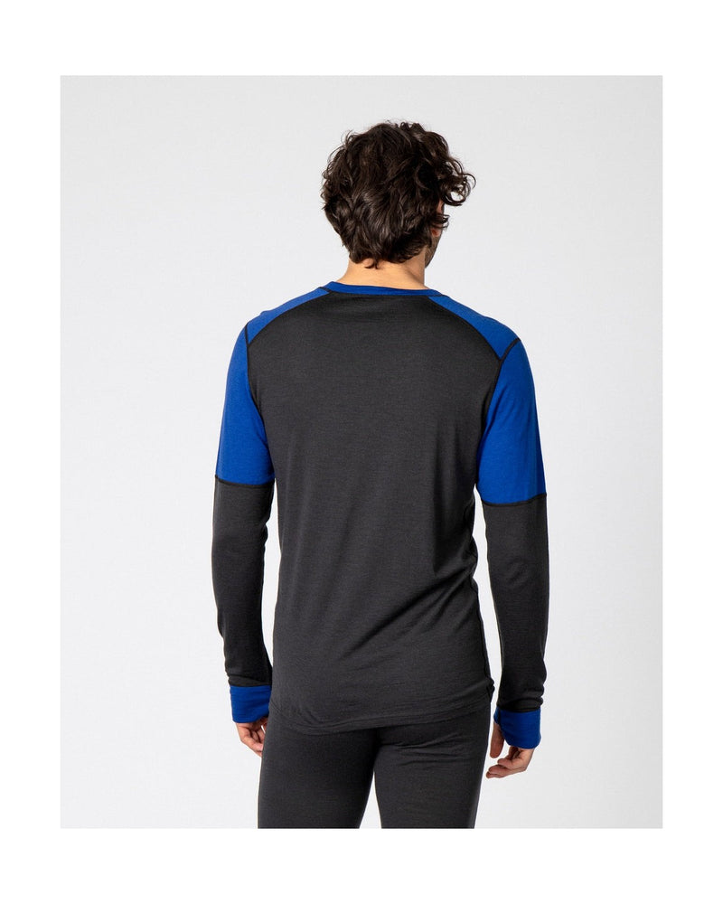 Bula Merino Wool Crew - Lapis - Homme