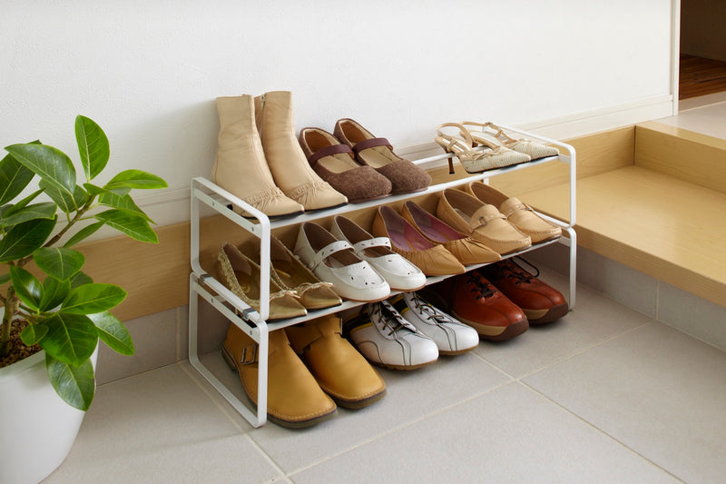 Étagère À Chaussures Extensible - Frame - Blanc