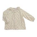 Blusa Charlotte de algodón con estampado floral - Niño