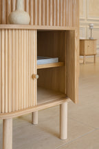 Hector - Meuble D'Appoint - Bois De Pin - Naturel