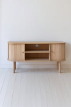 Hector - Meuble Tv - Bois De Pin - Naturel