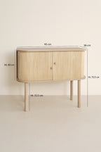 Hector - Bahut - Bois De Pin - Naturel
