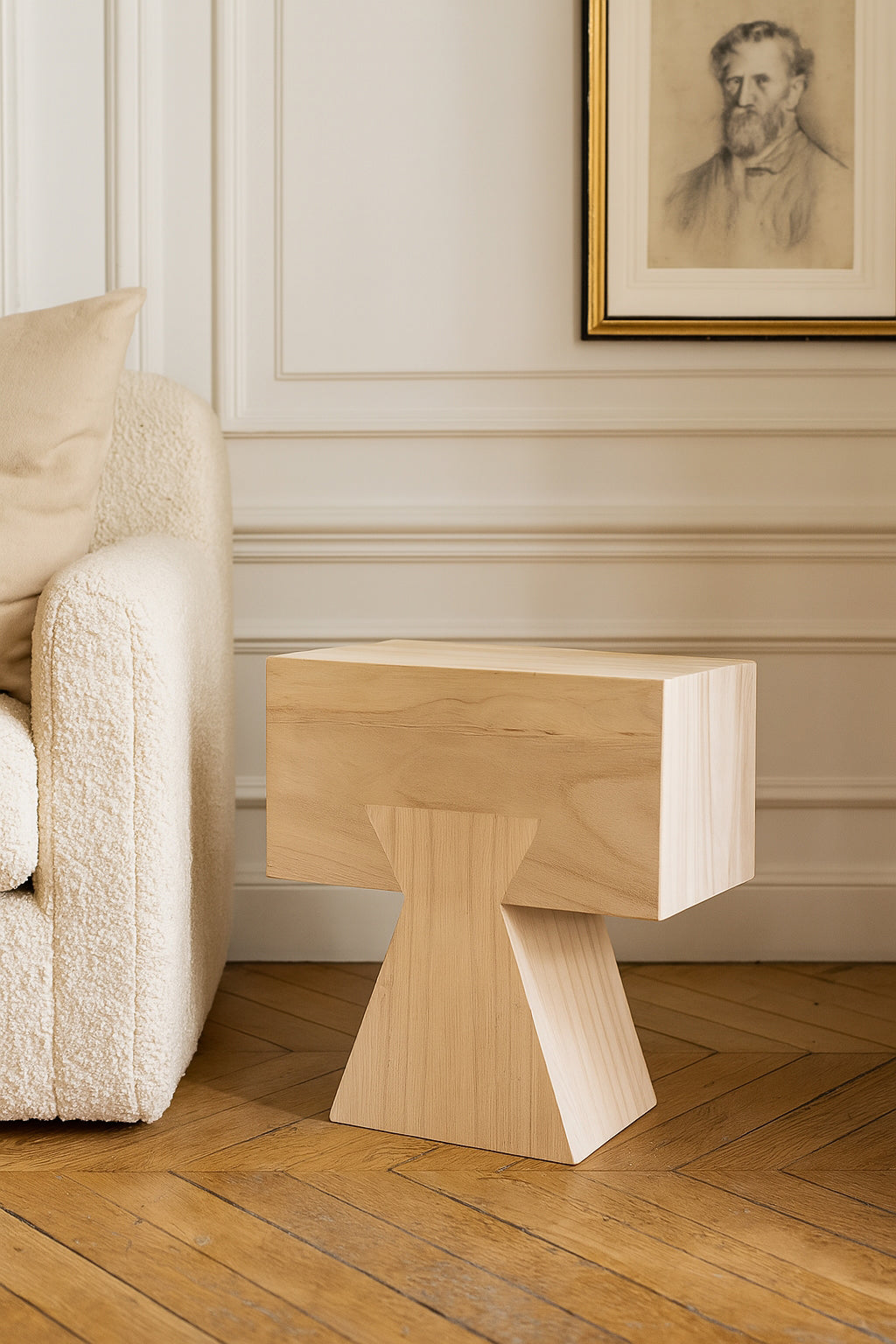 Line Side Furniture - Natural Paulownia Wood