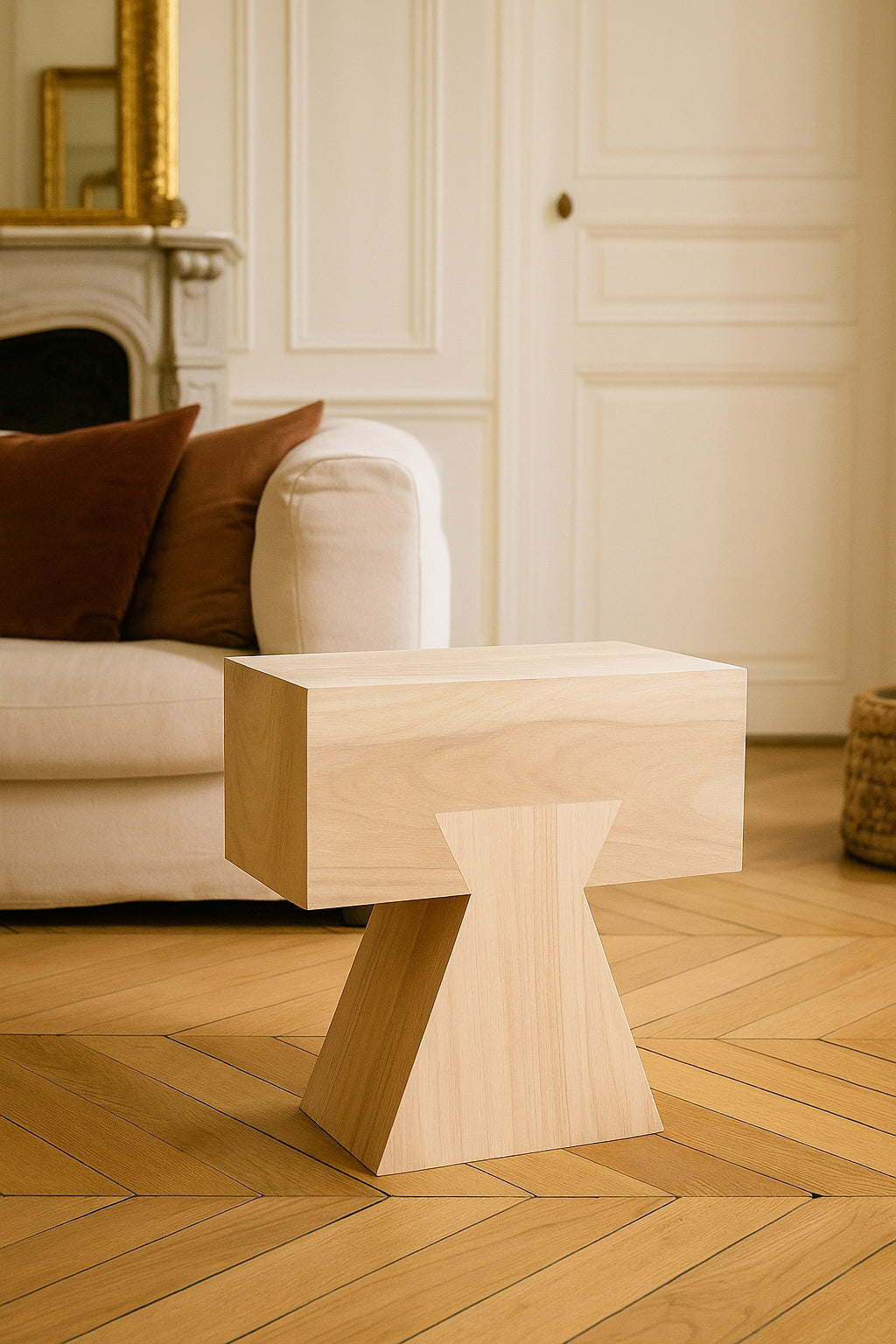 Line Side Furniture - Natural Paulownia Wood