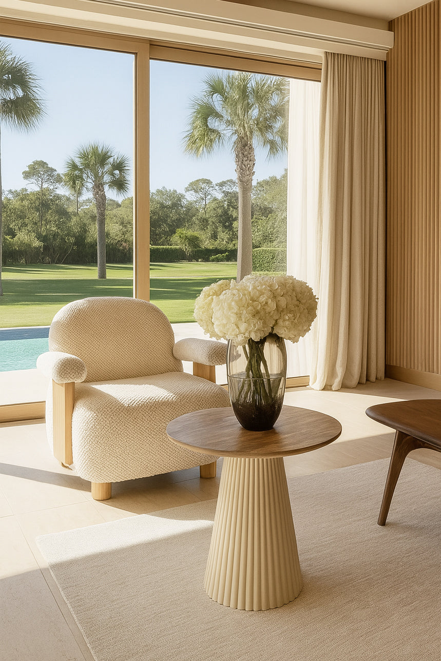 Fjord Side Furniture - With Mango Wood Top