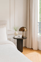 Sören Side Cabinet With Tray - Enameled Mango Wood