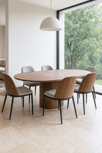 Mesa Extensible Sierra - Madera de Nogal