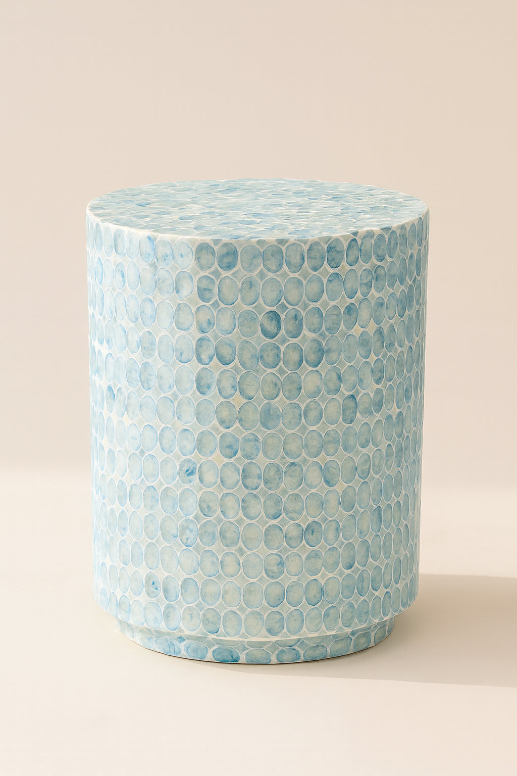 Mueble lateral Solna - Concha Capiz azul