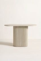 Consola Inaya - Mdf Efecto Travertino Natural