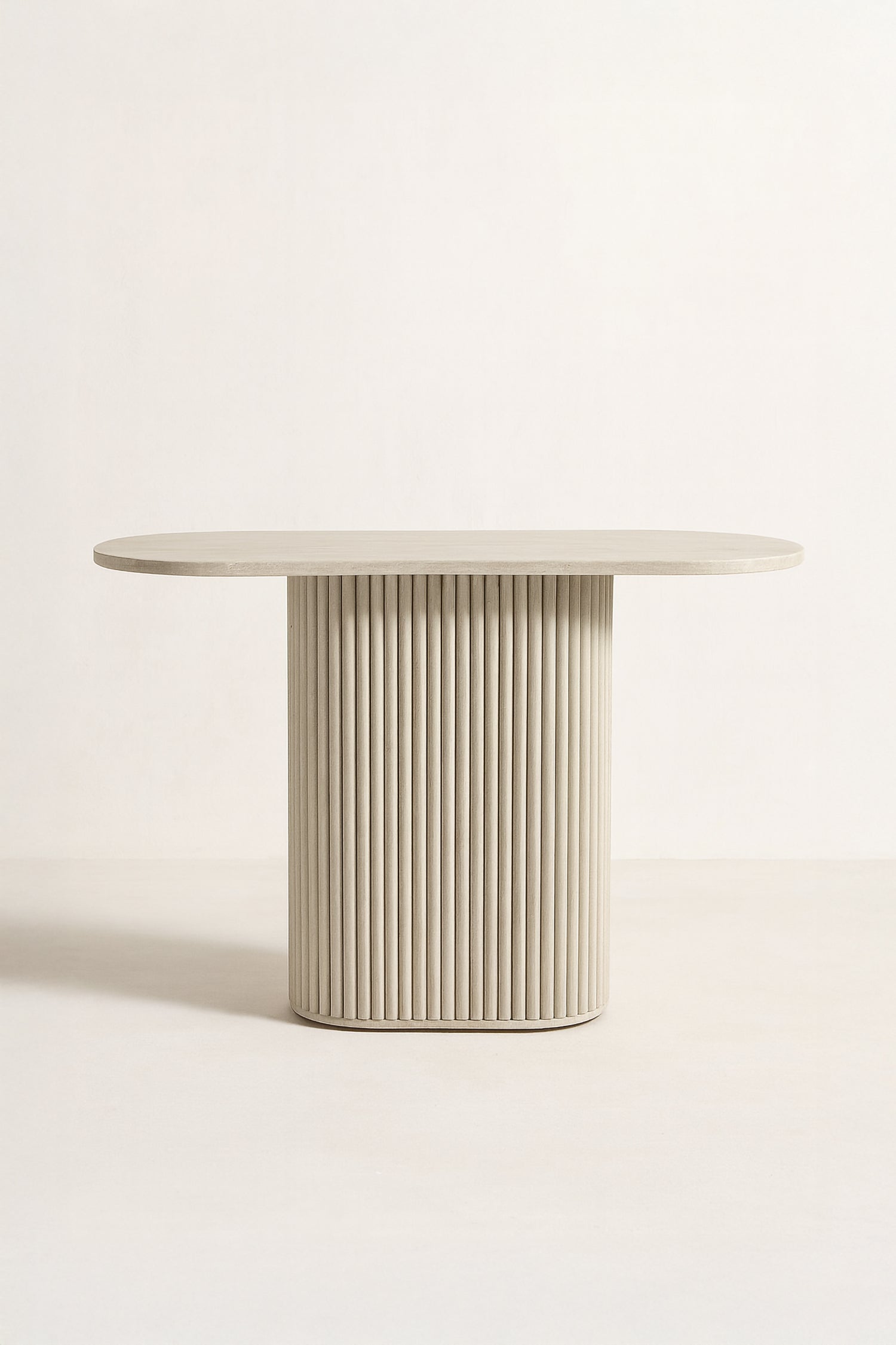 Consola Inaya - Mdf Efecto Travertino Natural