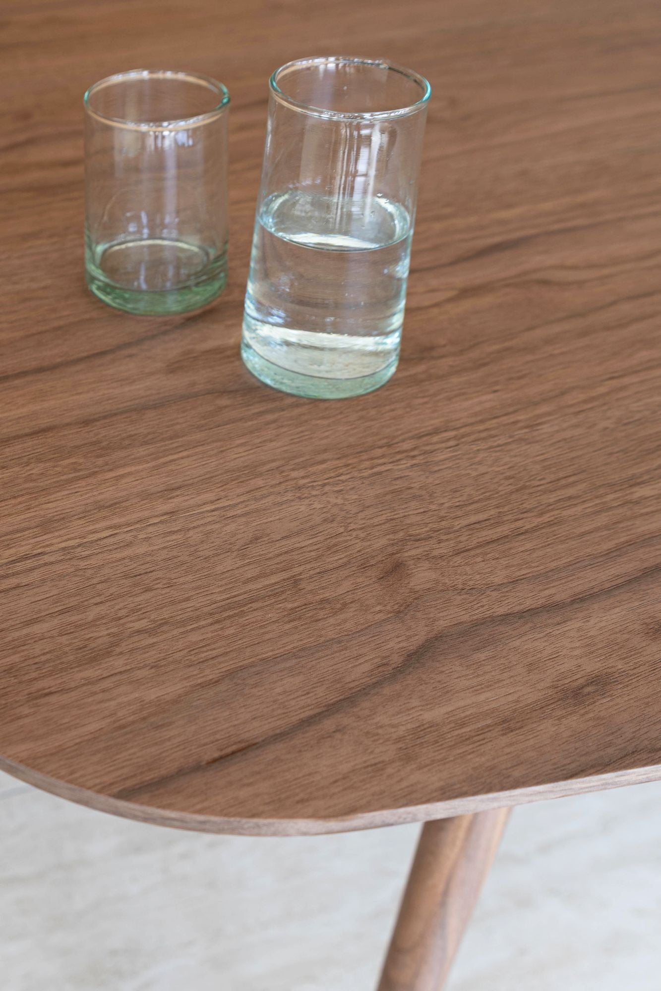 Leonie - Ensemble Table 200Cm - Tissu/Mdf - Ecru