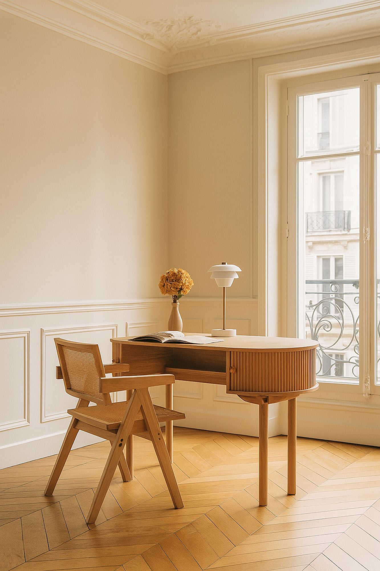 Silla de Oficina Hector - Madera