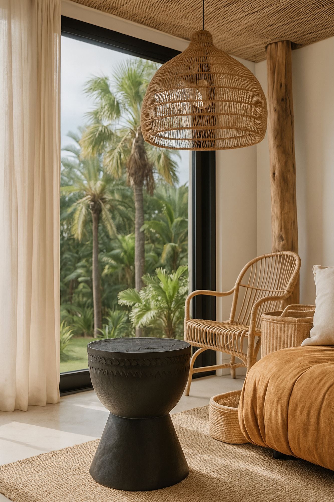 Assa - Meuble D'Appoint - Bois D'Acacia