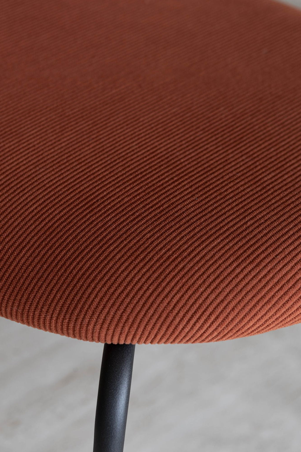 Riva - Lot De 2 Chaises - Velours/Métal/Bois - Terracotta