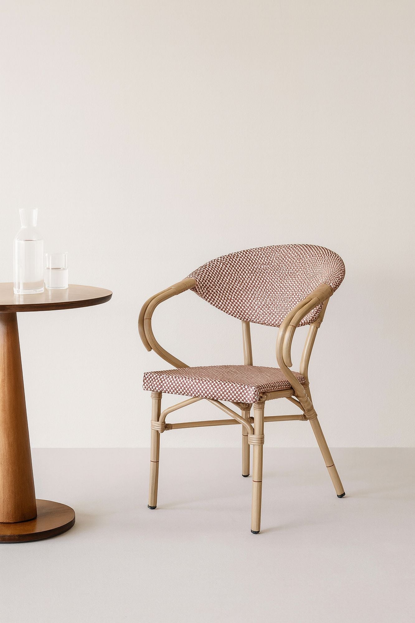 Set of 2 Textilene Table Armchairs - Amalfi Red