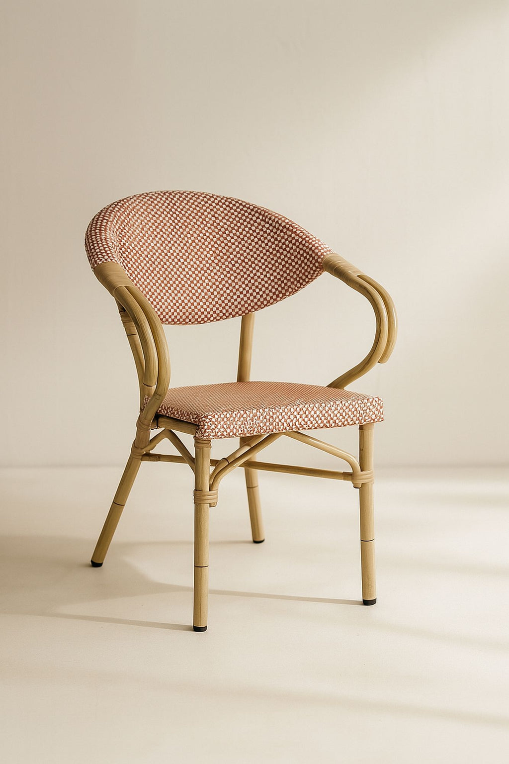 Set of 2 Textilene Table Armchairs - Amalfi Red