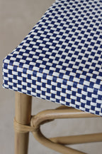Set of 2 Textilene Table Armchairs - Amalfi Blue