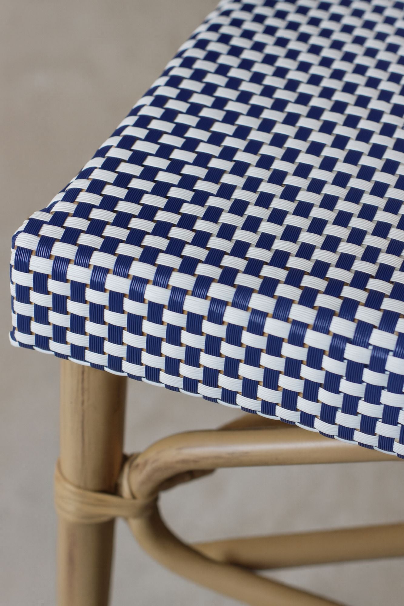 Set of 2 Textilene Table Armchairs - Amalfi Blue