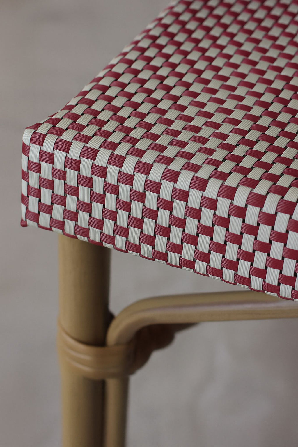 Set of 2 Textilene Bar Armchairs - Amalfi Red
