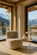 Como Armchair - Corduroy - Beige