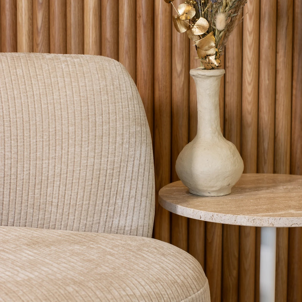 Como 2-Seater Sofa - Corduroy - Beige
