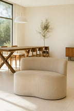Como 2-Seater Sofa - Corduroy - Beige
