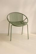 Calypso - Lot De 4 Faut De Table - Polypropylène/Métal - Vert