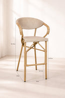 Amalfi - Lot De 2 Fauteuils De Bar - Beige