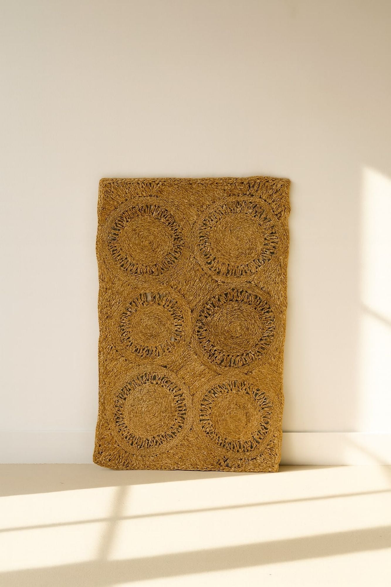 Alfombra Jerico de Yute Natural - Tejida a Mano