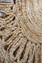 Alfombra Jerico Rectangular - Yute Natural Tejida a Mano